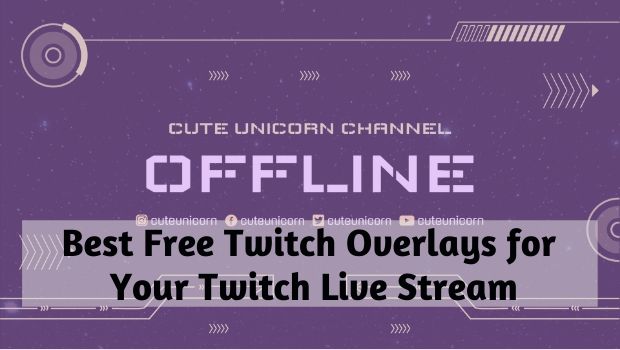 free twitch overlays