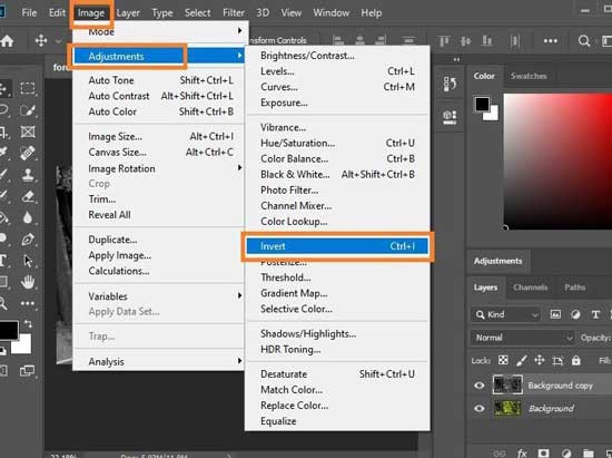 How to Invert Colors of an Image in Photoshop in 3 Steps